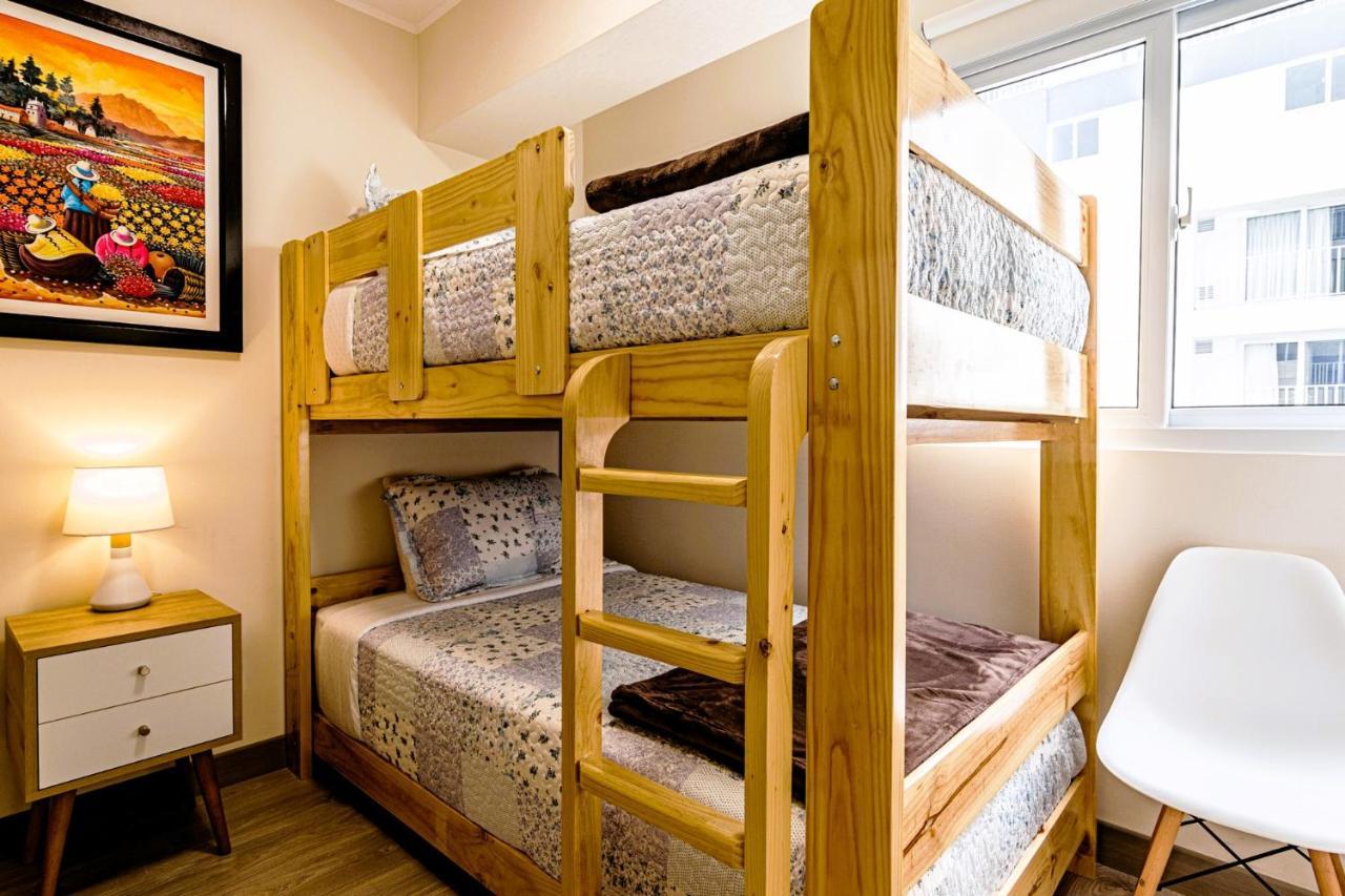 Peaceful 2Br Apartment W Balconies N Parking ليما المظهر الخارجي الصورة